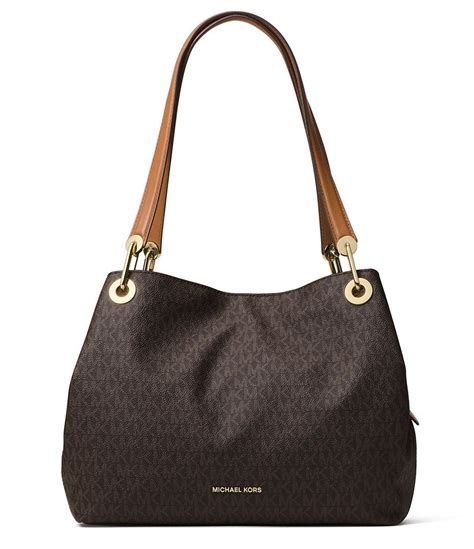 michael kors raven large shoulder tote racing green|michael kors raven tote bag.